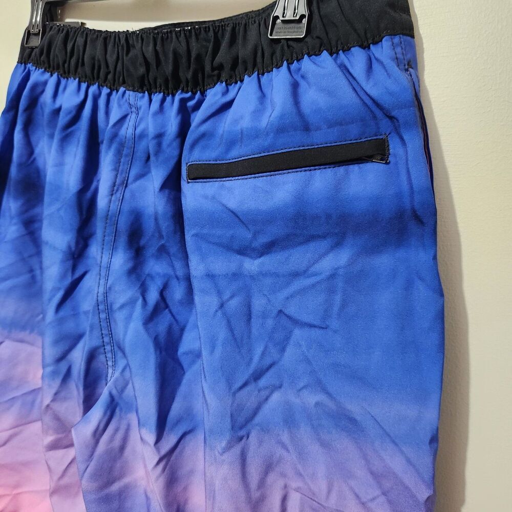 Speedo Mens Swim Trunks Size Medium Hydro Square Leg 4-way Comfort Stretch - Picture 7 of 12